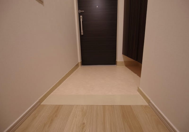 An accessible genkan.